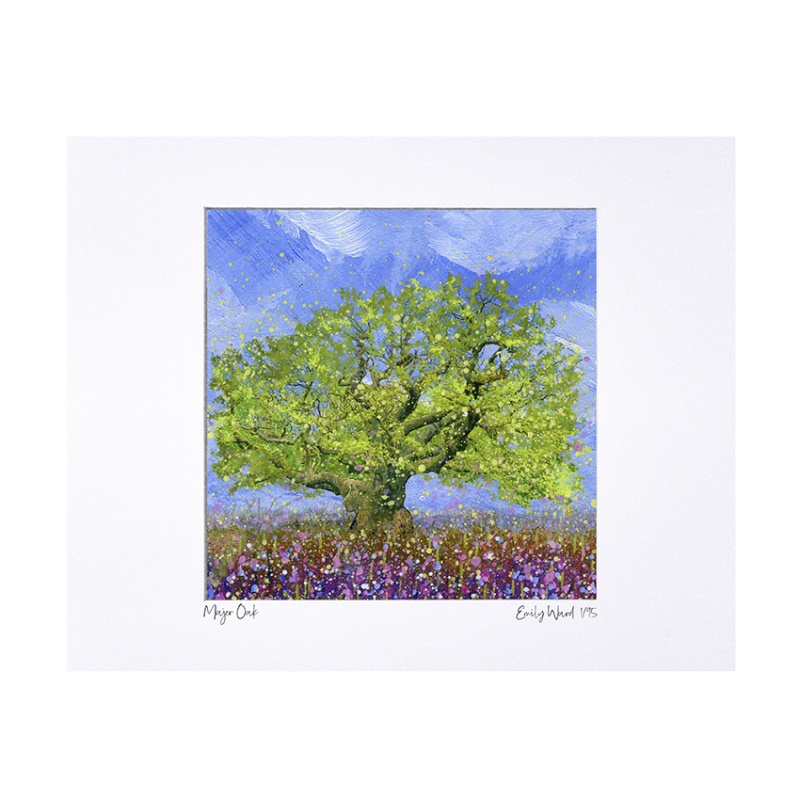 Major Oak, Sherwood Forest - Limited Edition Print with Mount